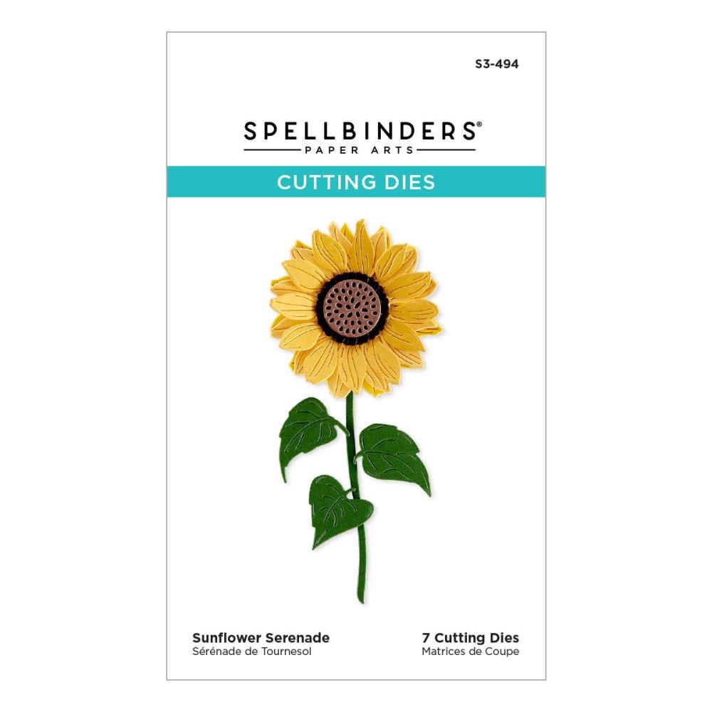 Spellbinders - S3494 Sunflower Serenade - out of stock