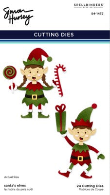 Spellbinders - S4-1472 Santa's Elves