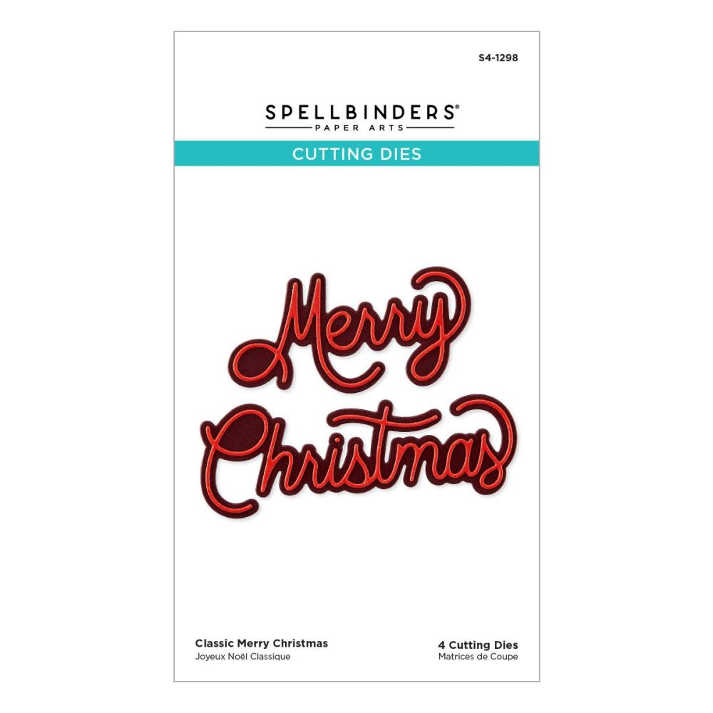 *Spellbinders - S41298 Classic Merry Christmas*