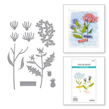 Spellbinders - S4-1369 Field Notes Wildflowers