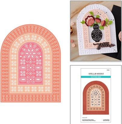 Spellbinders - Arch Punch & Pierce Plate Etched Dies S5-695