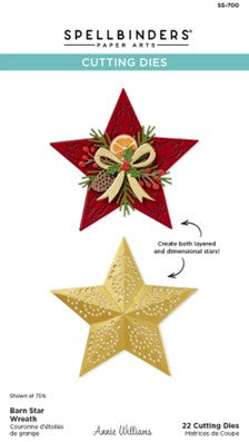 Spellbinders - S5-700 Barn Star Wreath