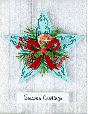 Spellbinders - S5-700 Barn Star Wreath