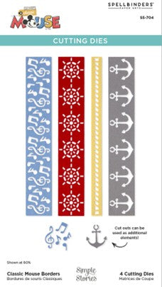 Spellbinders - S5-704 Classic Mouse Borders