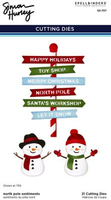 Spellbinders - S5-707 Sentiments North Pole