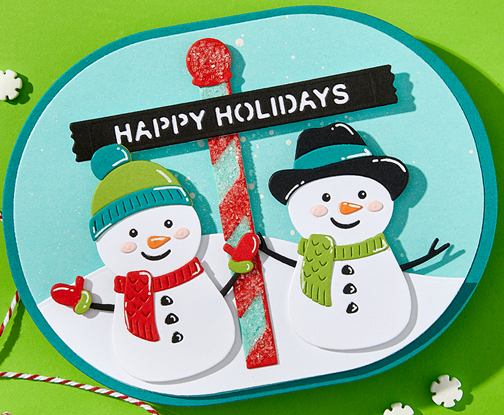 Spellbinders - S5-707 Sentiments North Pole