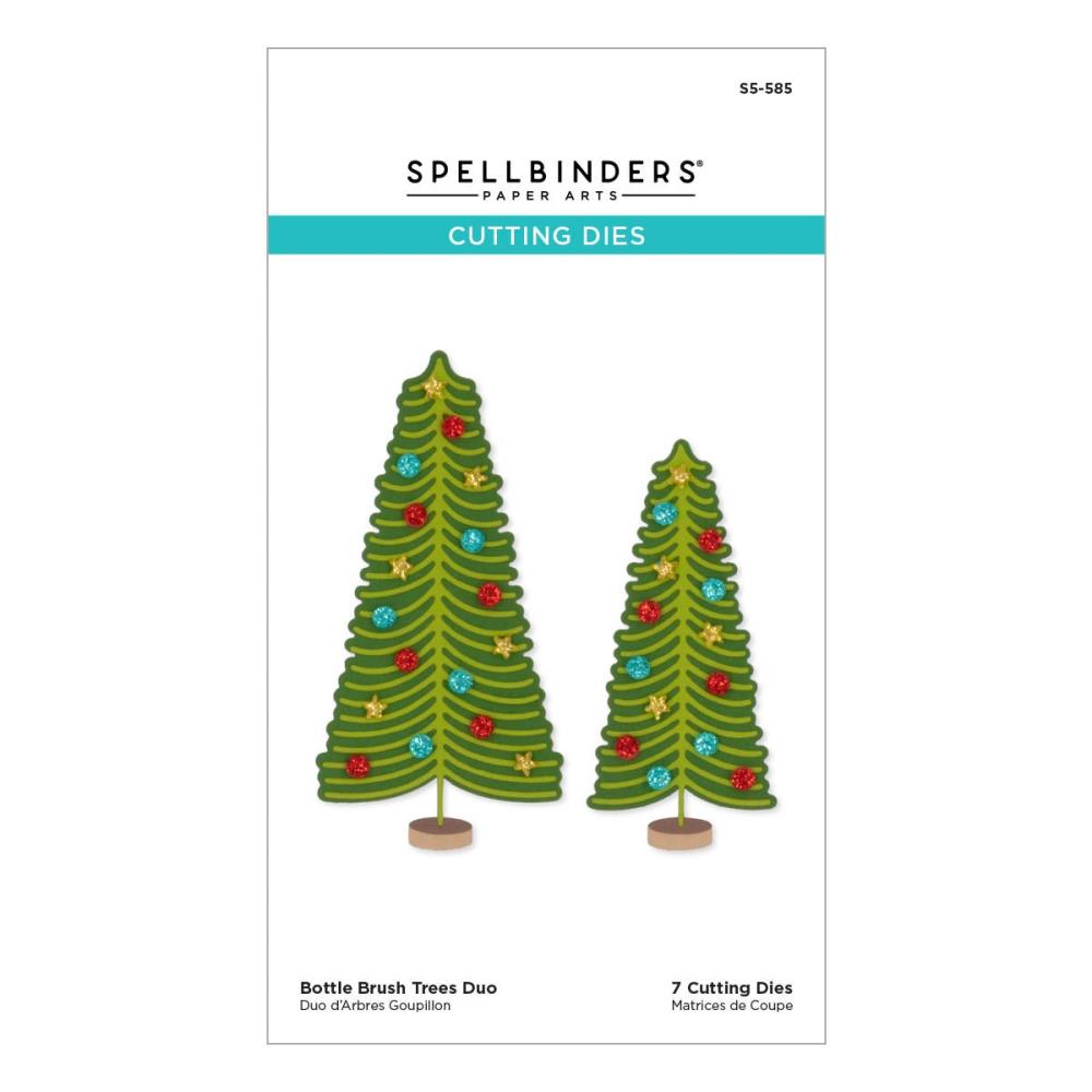 Spellbinders - S5-585 Bottle Brush Trees Duo.......