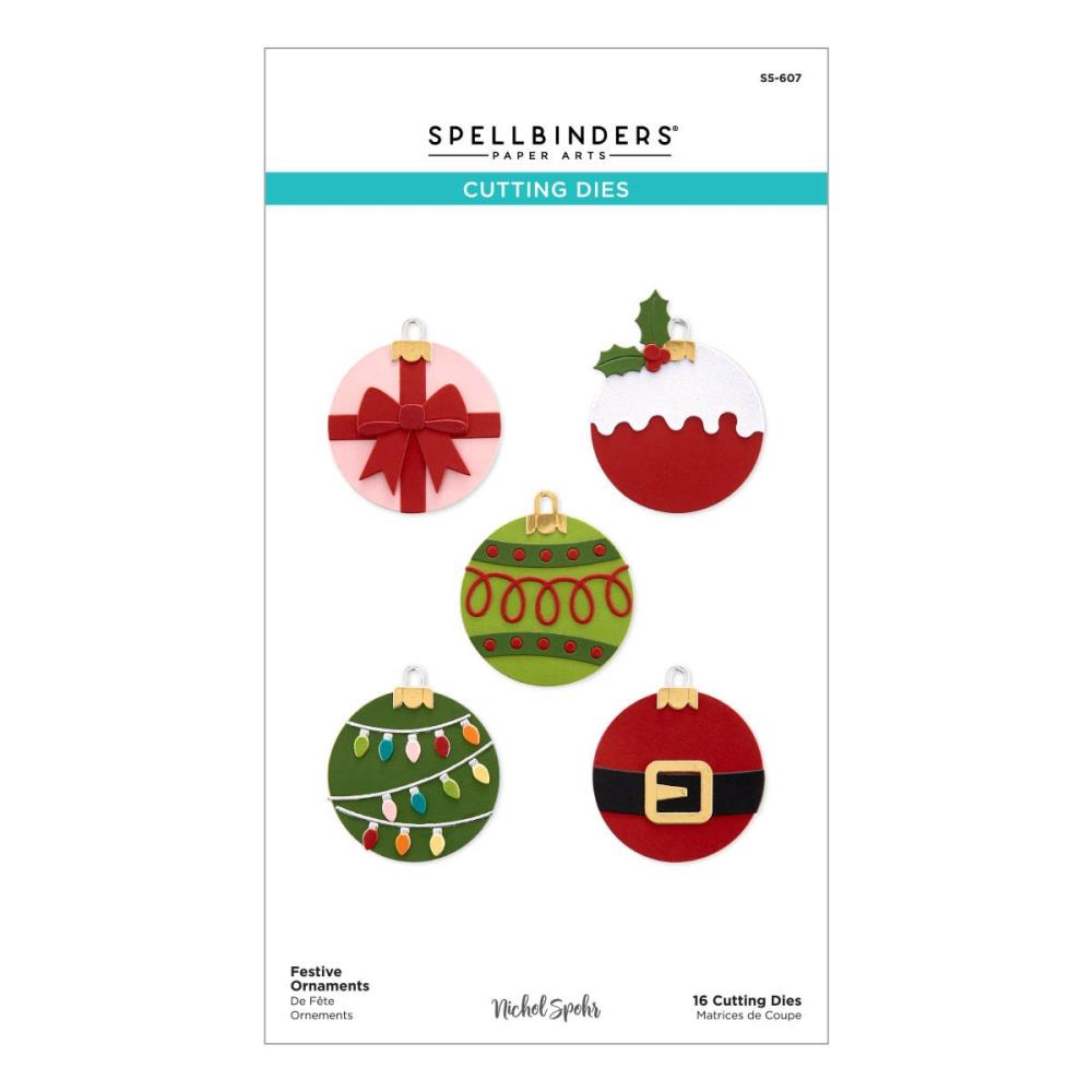 Spellbinders - S5607 Festive Ornaments- out of stock