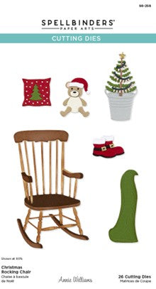 Spellbinders - S6-258 Christmas Rocking Chair ……..sold out