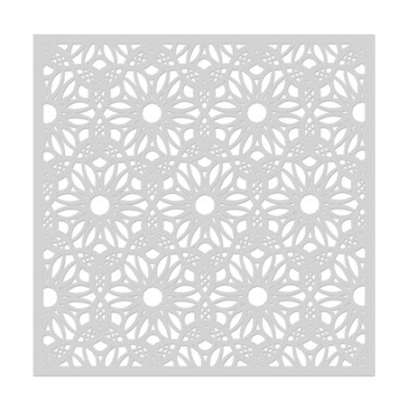 Hero Arts SA227 Lacy Floral Stencil