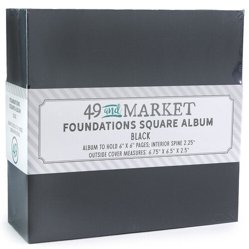 49 & Market - FA-36732 Foundations Square Album Black
