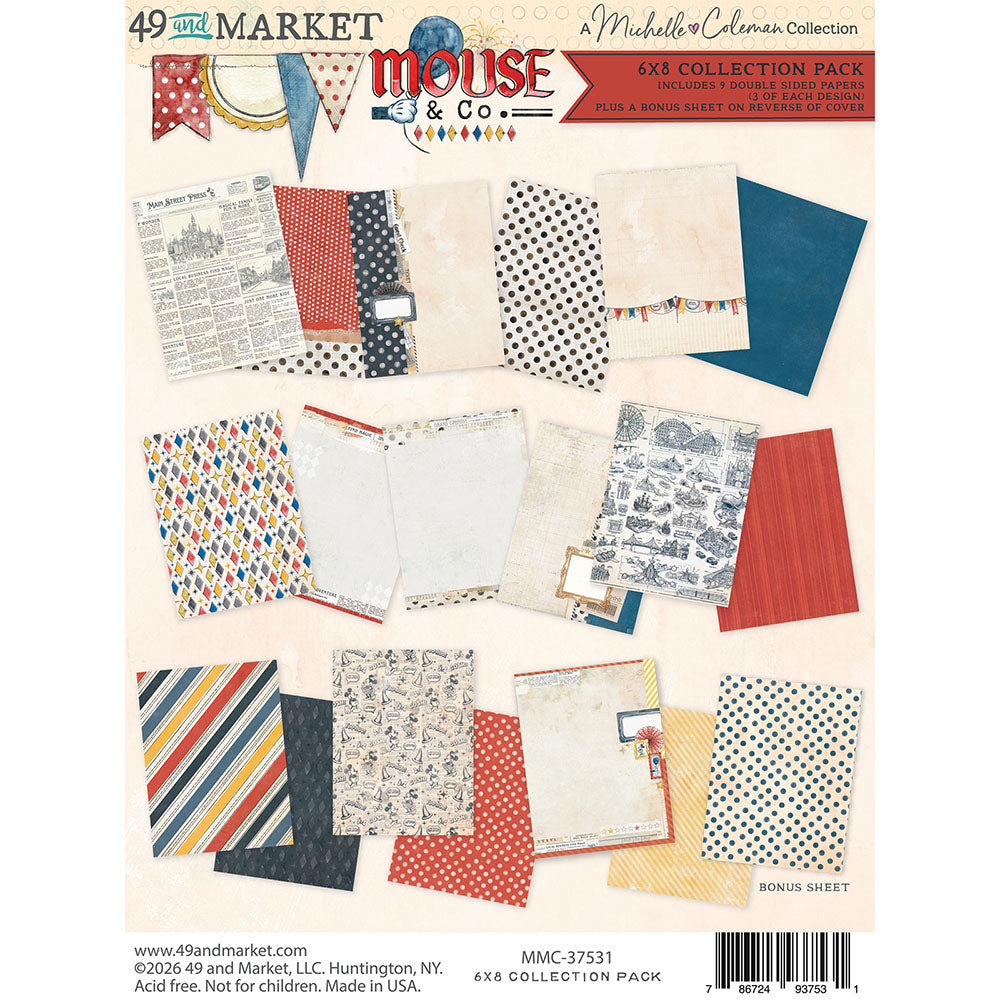 49 & Market - Mouse & Co 6x8 Collection Pack (MMC-37531)…