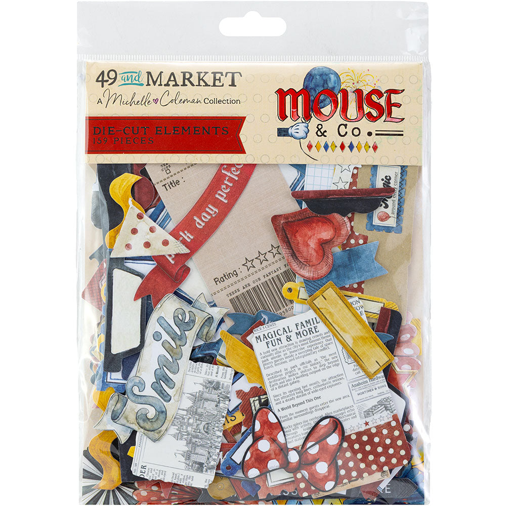 49 & Market - Mouse & Co Die Cut Elements (MMC-37692)…