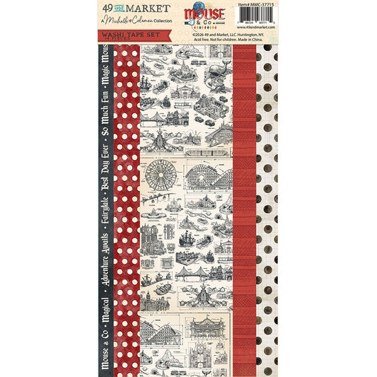 49 & Market - Mouse & Co Washi Sheets (MMC-37715)…