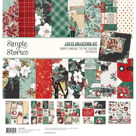 Simple Stories - Simple Vintage 'Tis The Season - 12x12" Collection Kit (SVS20700)