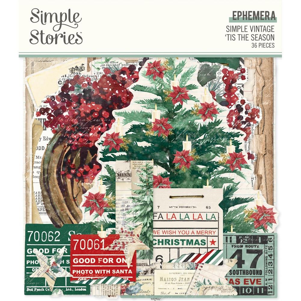 Simple Stories - Simple Vintage 'Tis The Season - Ephemera (SVS20724)