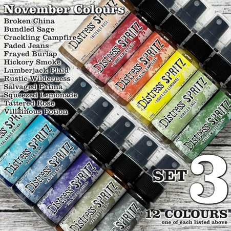 Tim Holtz - Distress Spritz - Set 3