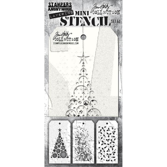 Tim Holtz Mini Stencil Set #62