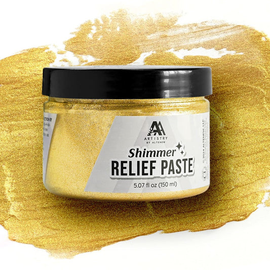 Altenew - Shimmer Relief Paste - Enchanted Gold……