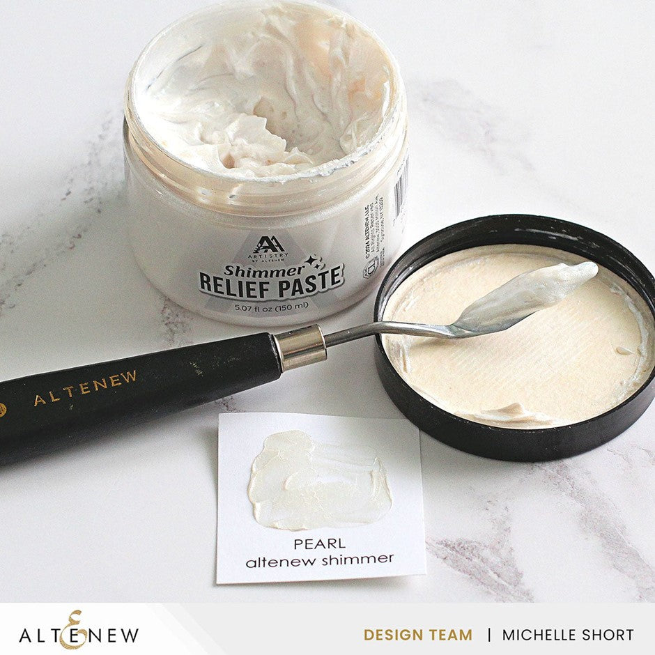 Altenew - Shimmer Relief Paste - Pearl……….