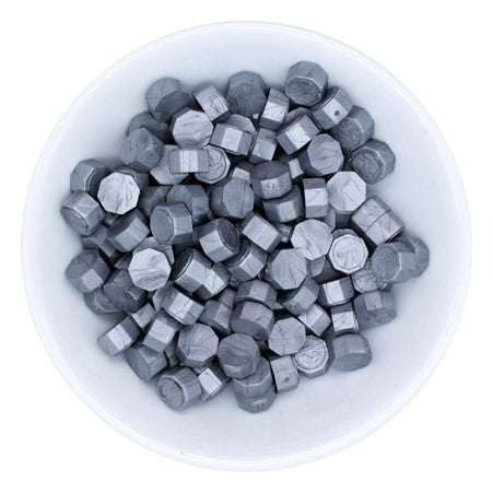 Spellbinders Wax Beads (pkg 100) - Silver