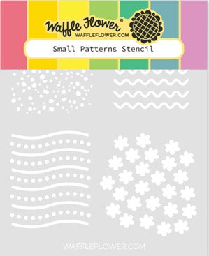 Waffle Flower Designs - Small Patterns Stencil***