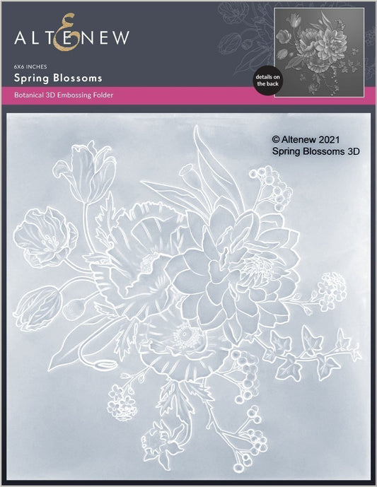 Altenew - Spring Blossoms Embossing Folder