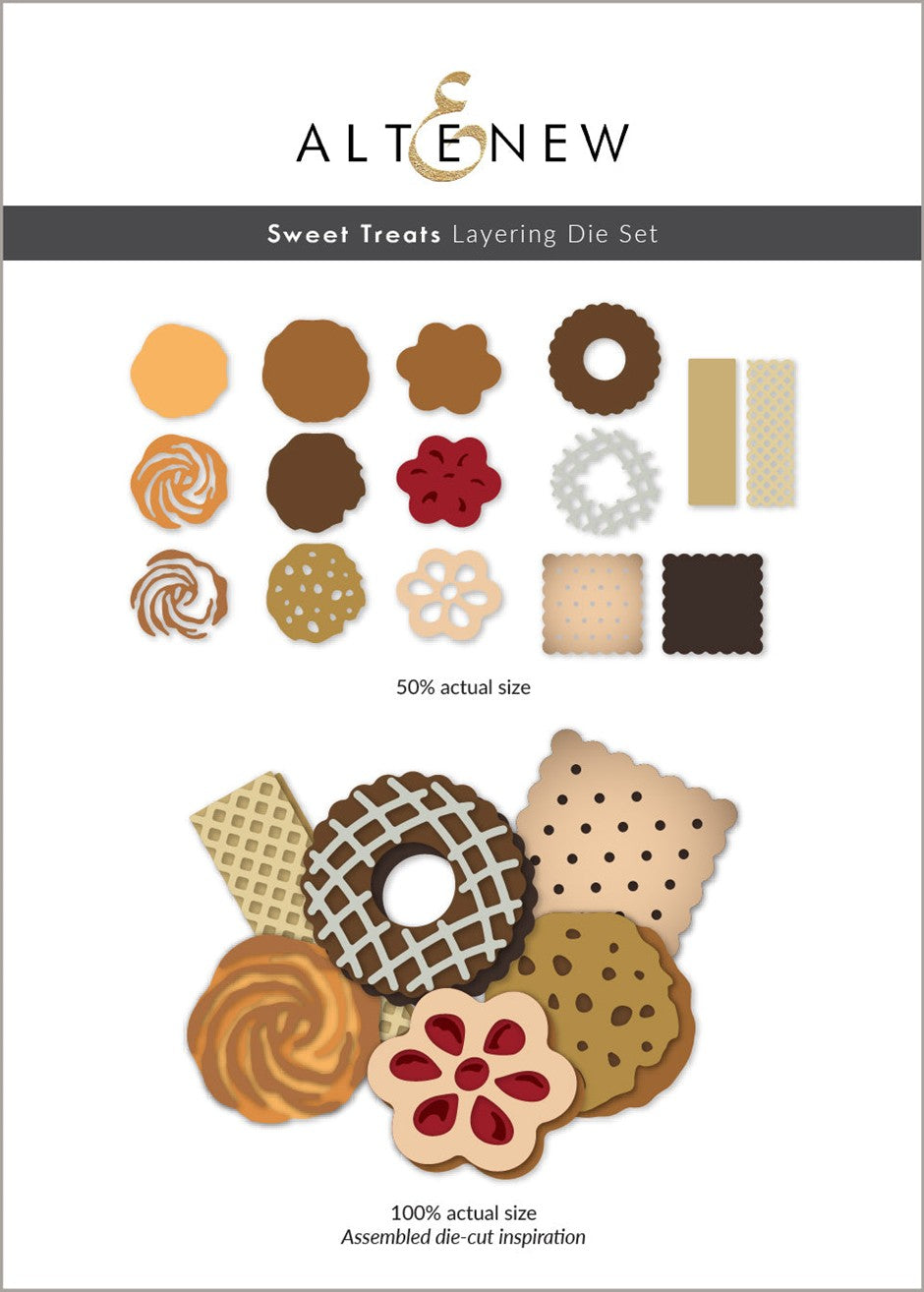Altenew - Sweet Treats Layering die set