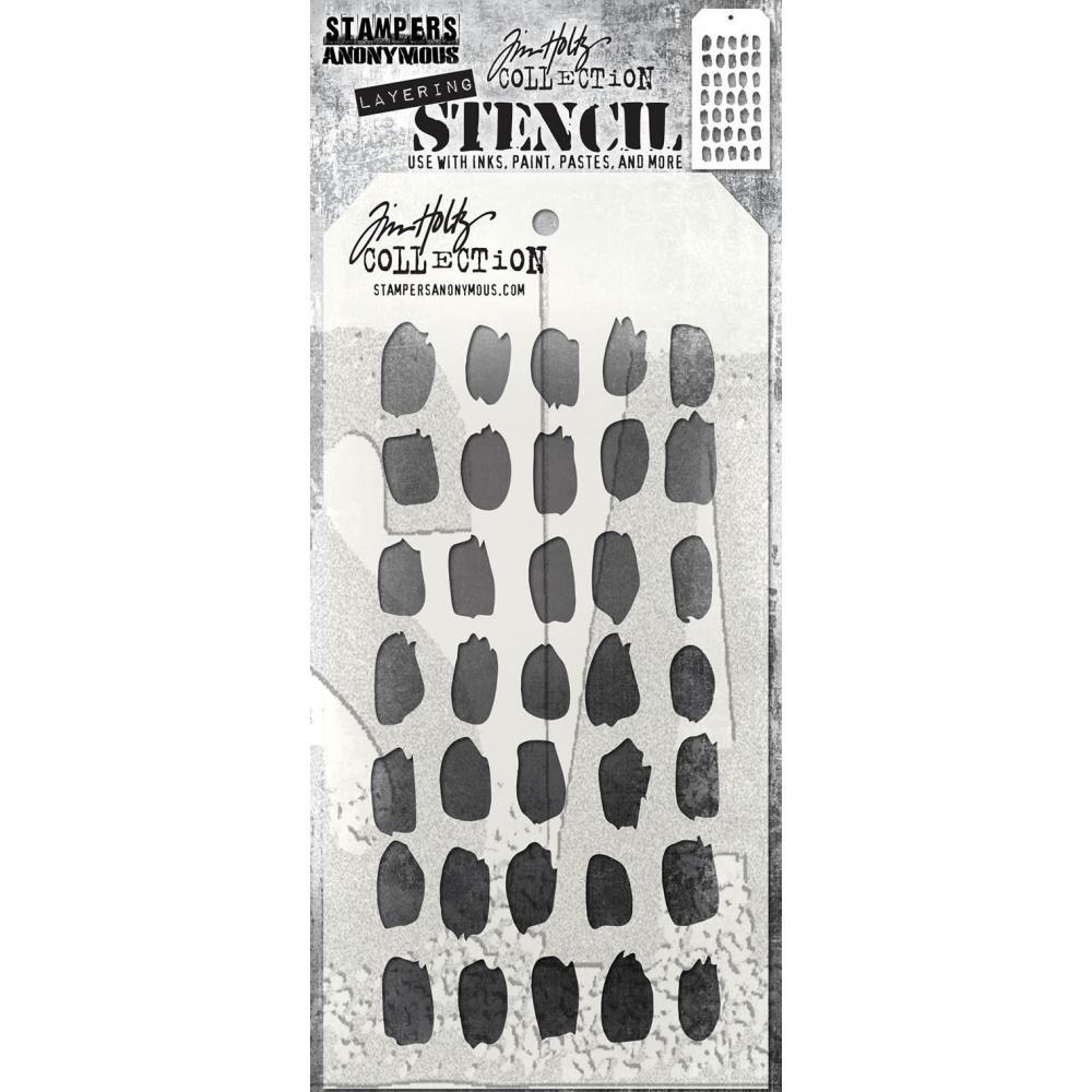 Tim Holtz / Stampers Anonymous - THS167 Brush Mark