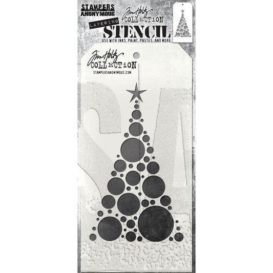 Tim Holtz Stencil THS187 Modern Tree