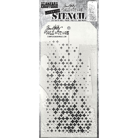 Tim Holtz Stencil THS188  Sparkle Fade