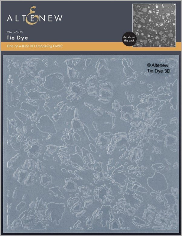 Altenew - Tie Dye Embossing Folder