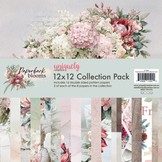 Uniquely Creative - Paperbark Blooms 12x12 Collection Pack-3085