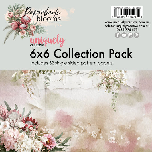 Uniquely Creative - Paperbark Blooms 6x6 Collection Pack-3086