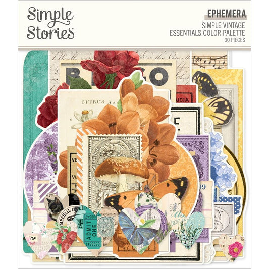 Simple Stories Essentials Color Palette - Ephemera 30pkg (VCP22233)