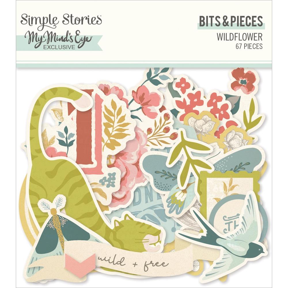 Simple Stories - Wildflowers Bits & Pieces (WIL19517)