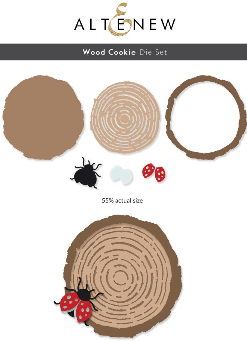 Altenew Wood Cookie die set