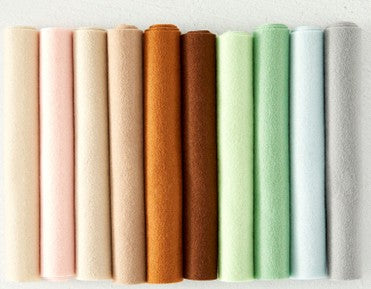 Spellbinders - Neutral Collection 100% Wool Felt Sheets