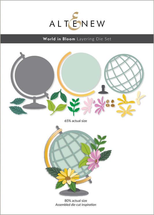 Altenew - World In Bloom Layering Die Set