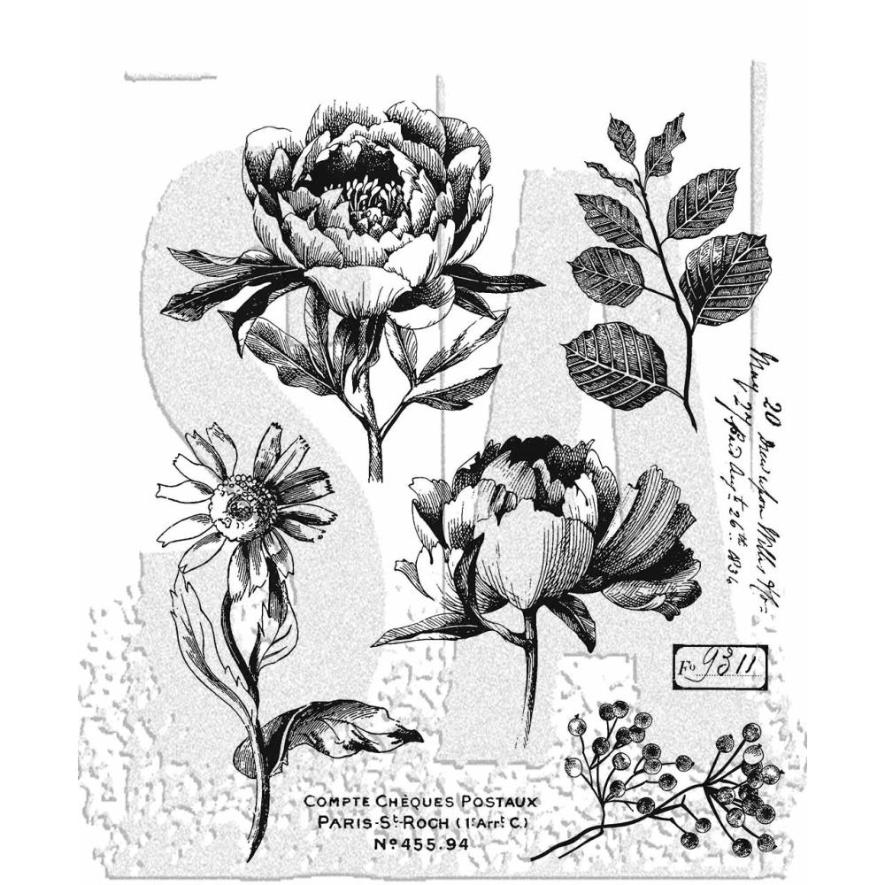 Tim Holtz - CMS487 French Garden