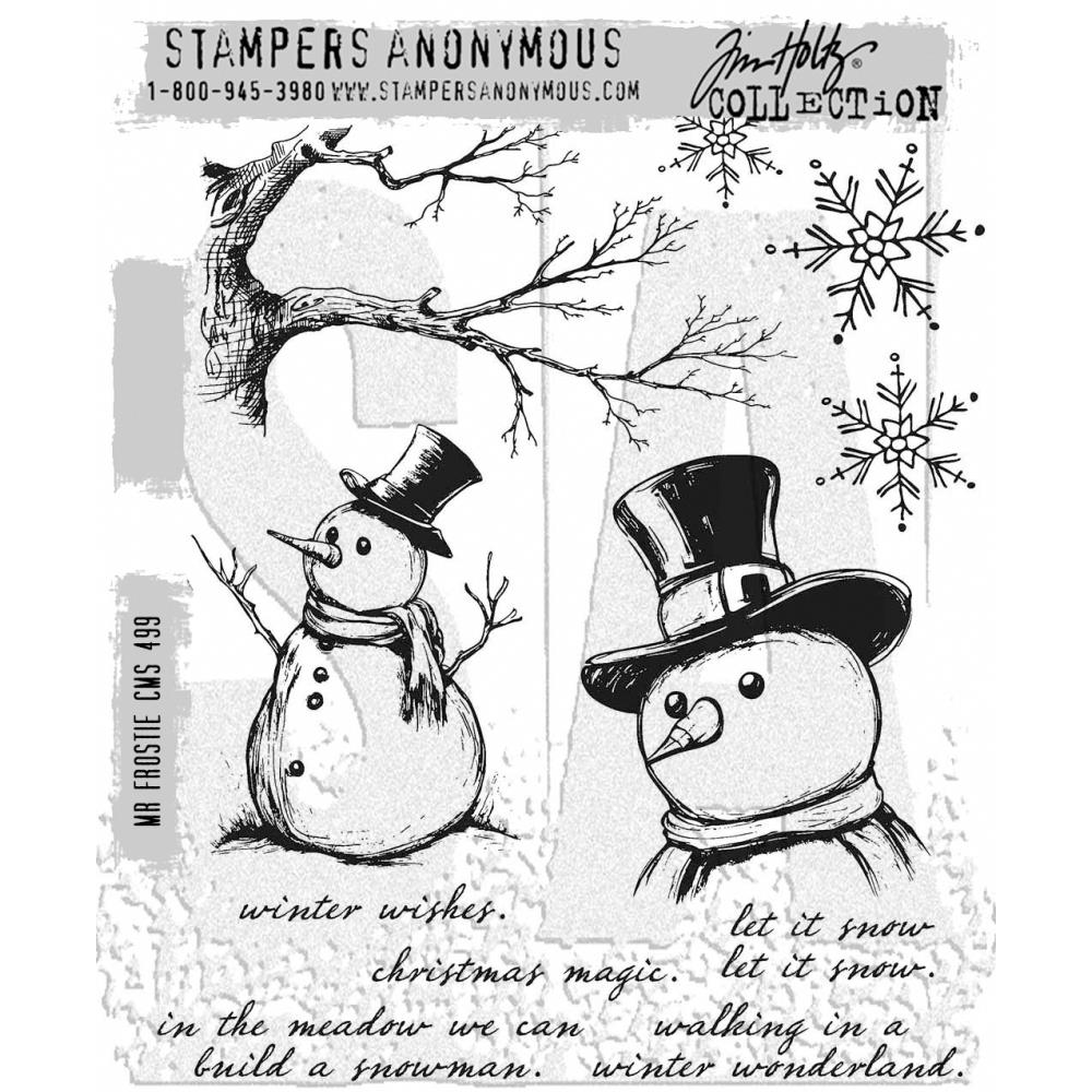 Tim Holtz - CMS499 Mr Frostie