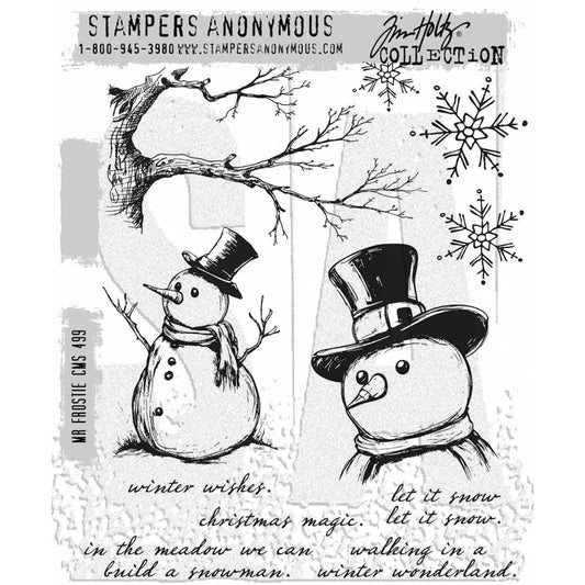 Tim Holtz - CMS499 Mr Frostie