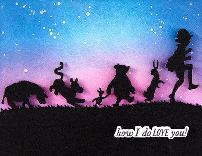 Spellbinders - Silhouette Pooh & Friends