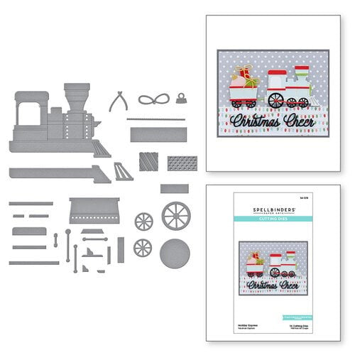 Spellbinders S4-1218 Christmas Express