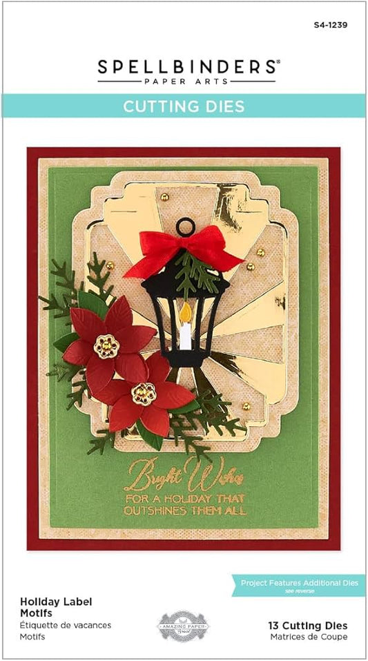 Spellbinders S4-1239 Holiday Label Motifs