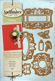 Spellbinders S4-559 Holly Tags