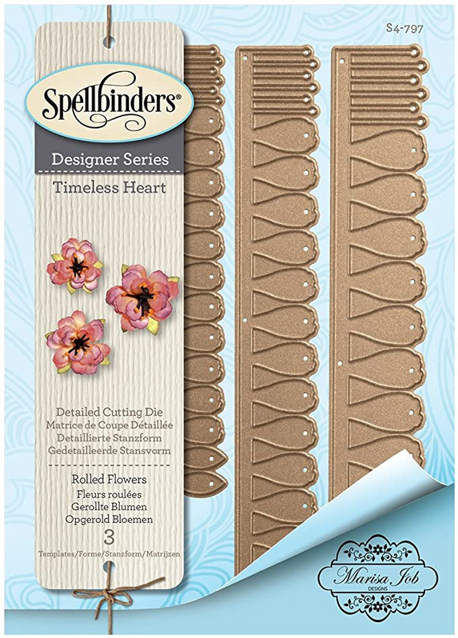 Spellbinders S4-797 Rolled Flowers