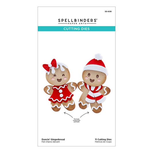 Spellbinders - S5609 Dancin Gingerbread - sold out