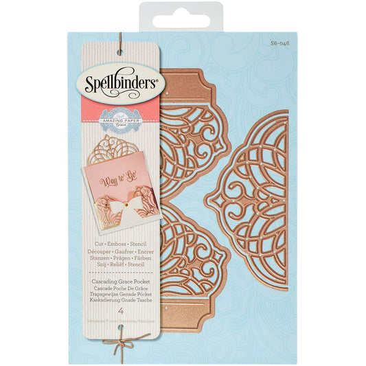 Spellbinders S6-046 Cascading Grace Pocket