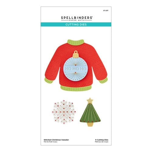 Spellbinders S4-7-237 Stitched Christmas Sweater